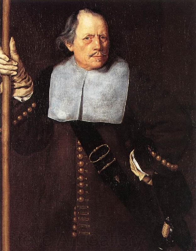 OOST, Jacob van, the Elder Portrait of Fovin de Hasque sg France oil painting art